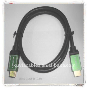 Cabo HDMI Premium Ethernet + 3D Cabo perfeito para HDTV, Bluray player, Playstation 3, XBOX 360, Suporta Tecnologia 3D.